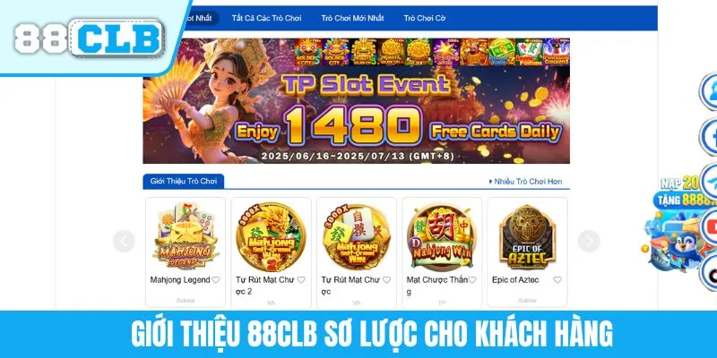 Giới thiệu 88CLB sơ lược cho khách hàng