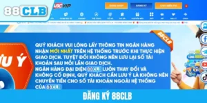 Đăng Ký 88CLB - Hướng Dẫn Chi Tiết Tạo Tài Khoản Nhanh Gọn