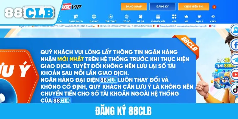 Đăng Ký 88CLB - Hướng Dẫn Chi Tiết Tạo Tài Khoản Nhanh Gọn